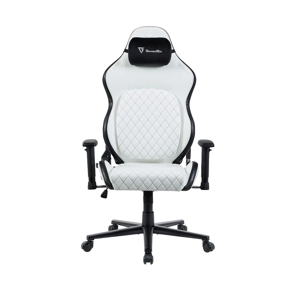GamerTek Valor Gaming Chair - White Edition